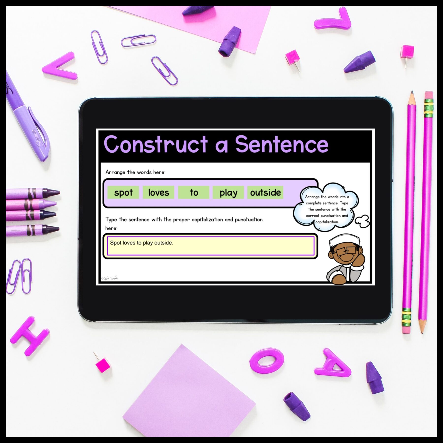 Capitalization Digital Activity for Google Slides Distance Learning - Image 5