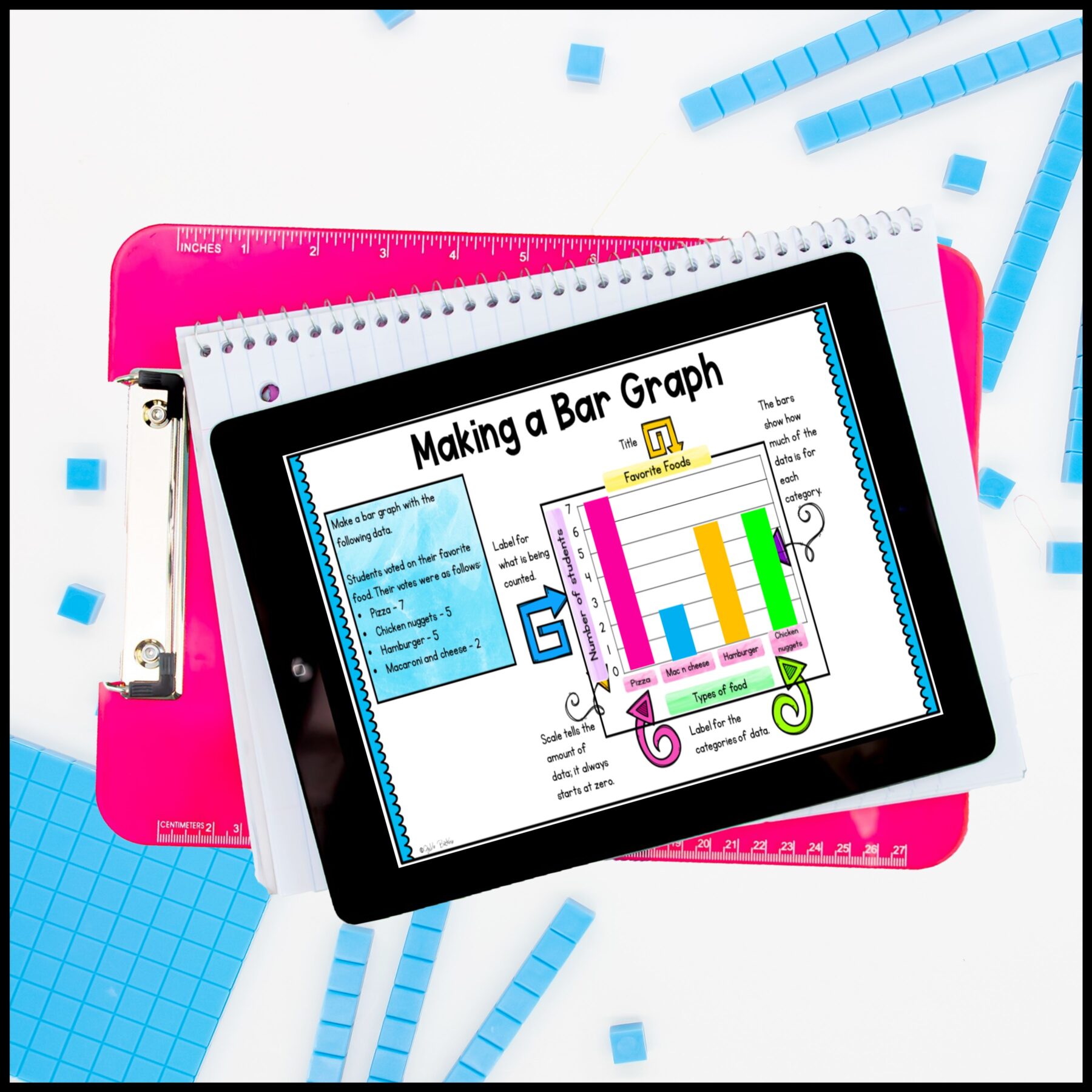 Bar & Picture Graphs - 2nd Grade Math Digital Mini Lesson - 2.MD.D.10 - Image 5