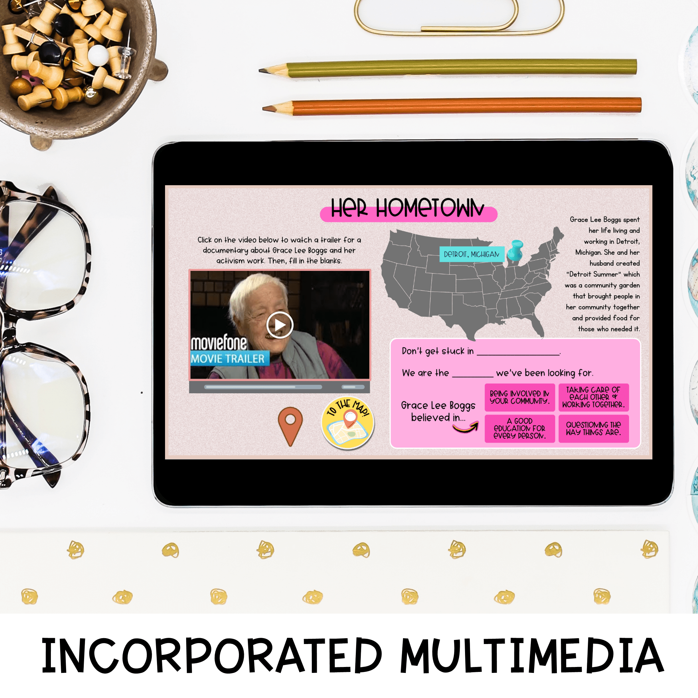 Women's History Month Biographies Virtual Field Trip Digital Resource Activity - Image 5