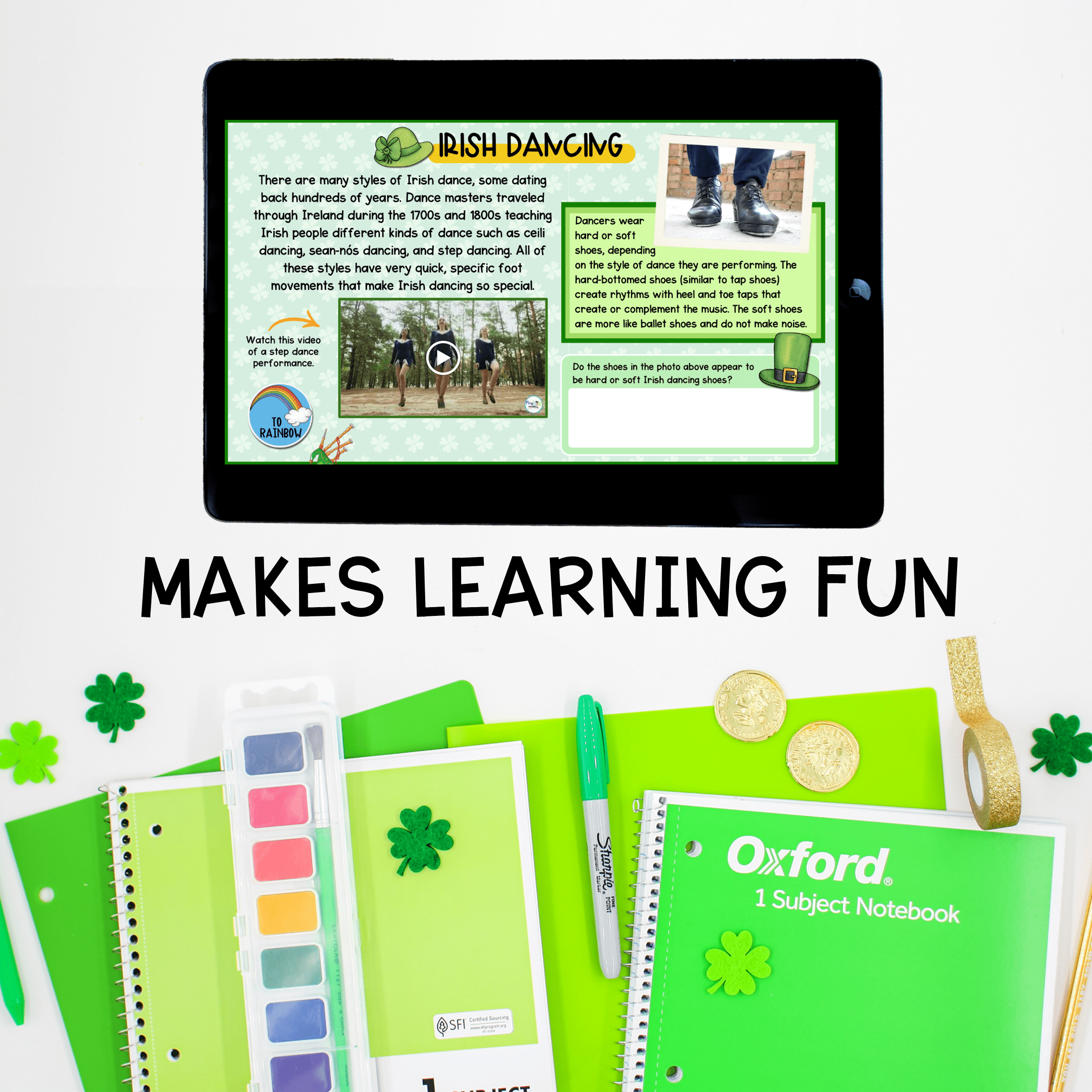 St. Patrick's Day Virtual Field Trip Digital Resource Activity Ireland Irish - Image 5