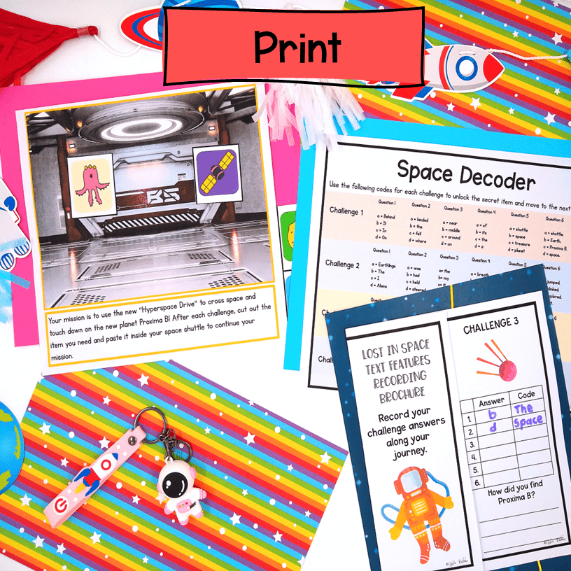 Nonfiction Text Features Reading Escape Room & Webscape - 4th 5th Grade Passages - Image 6