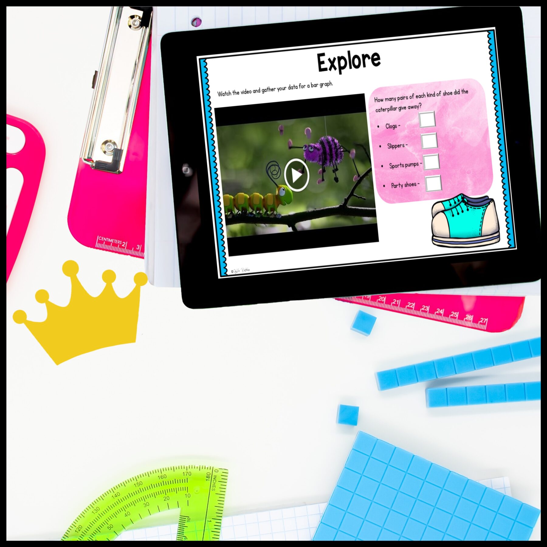 Bar & Picture Graphs - 2nd Grade Math Digital Mini Lesson - 2.MD.D.10 - Image 6