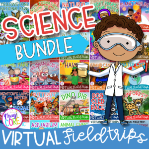 Science Virtual Field Trips Growing Bundle Google Slides Digital Resources