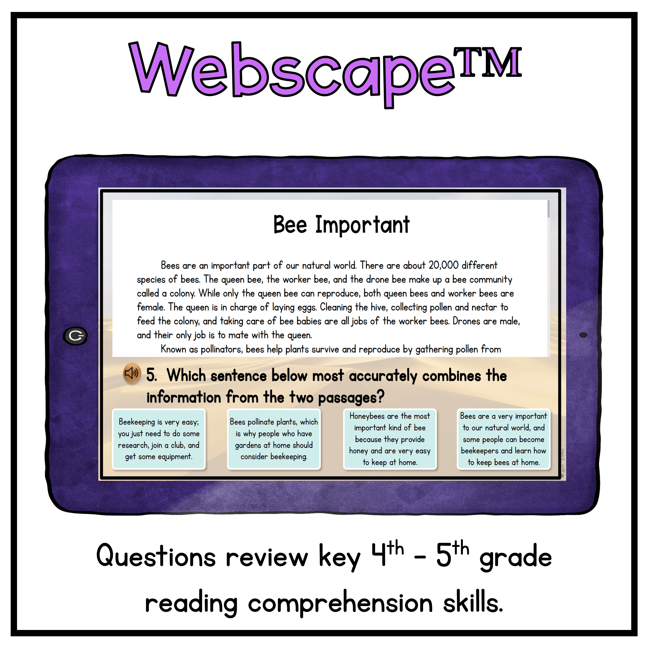 Reading Comprehension Escape Room Bundle 4th 5th Grade Print Digital Activities - Image 13