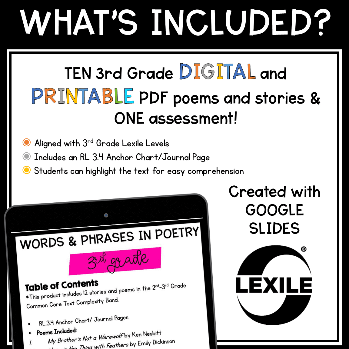 Figurative Language Reading Comprehension Skill Pack Bundle 3rd Grade RL.3.4 ELA - Image 10