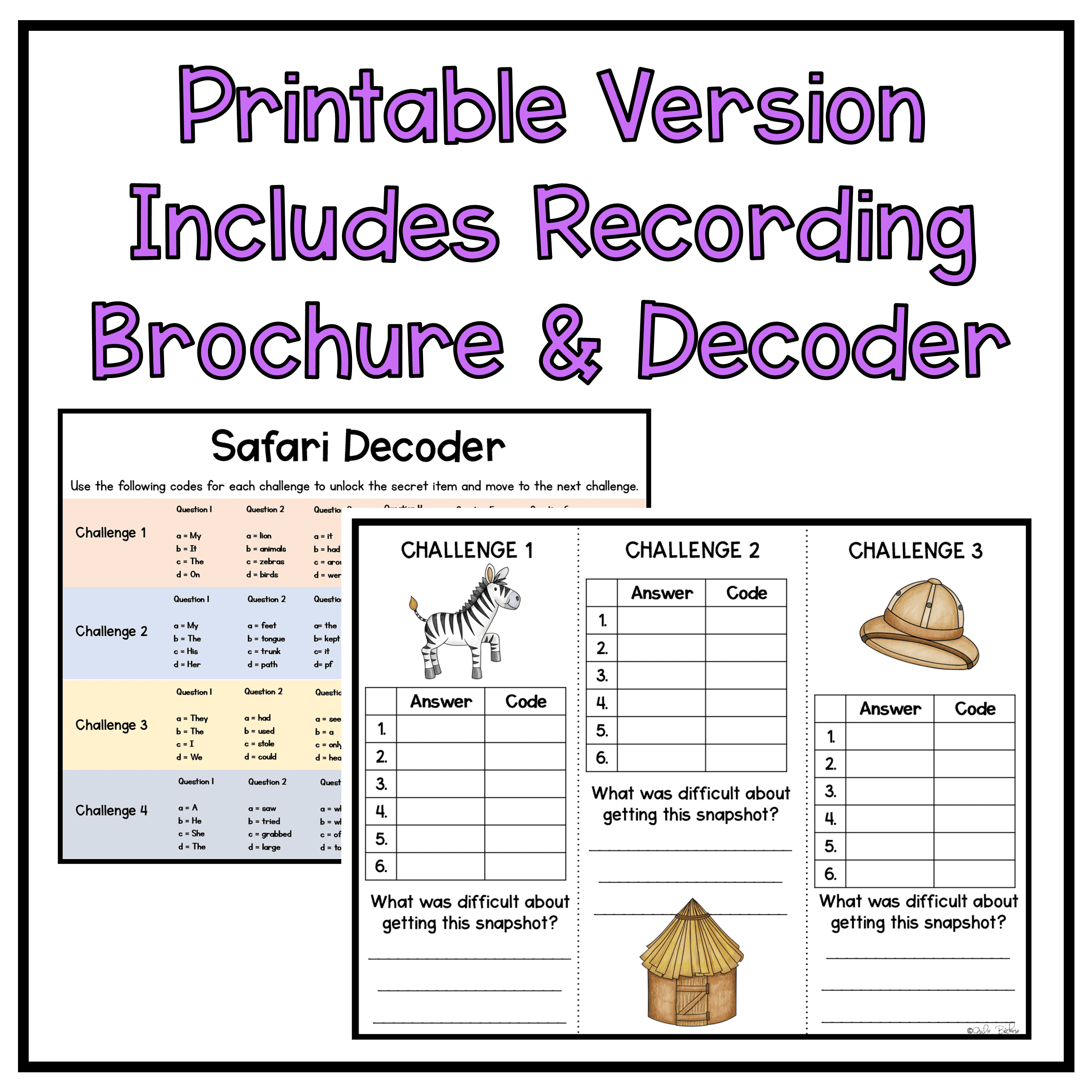 Reading Comprehension Escape Room Bundle 2nd 3rd Grade Print & Digital Resources - Image 15