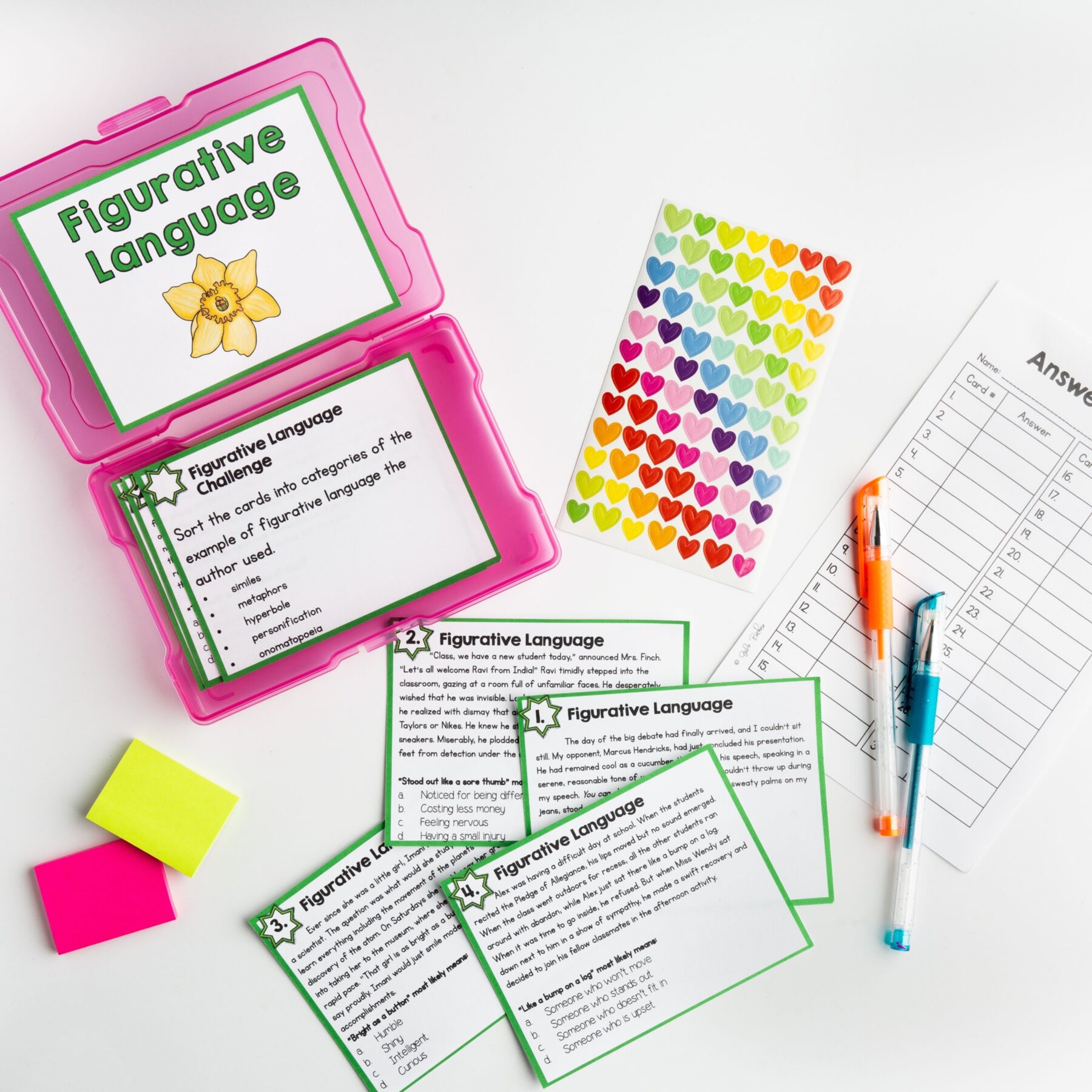 Figurative Language Skill Pack Bundle – RL.4.4 & RL.5.4 – Print & Digital - Image 14