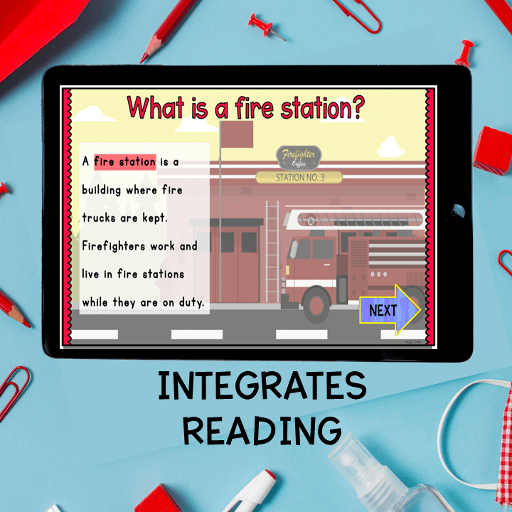 Virtual Field Trip Fire Station Safety Week 1st Grade Google Slides Community - Image 2