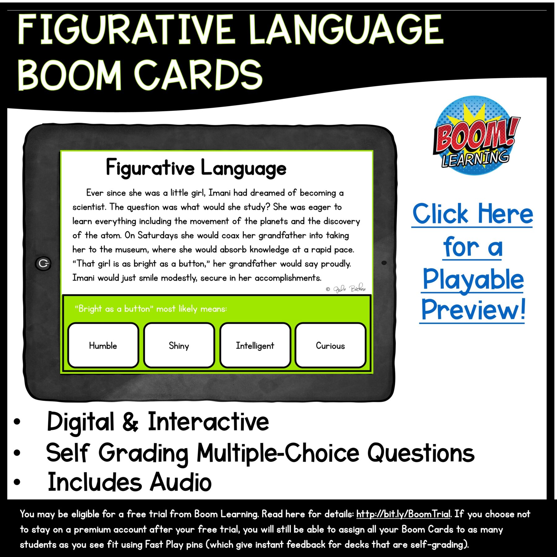 Figurative Language Skill Pack Bundle – RL.4.4 & RL.5.4 – Print & Digital - Image 15