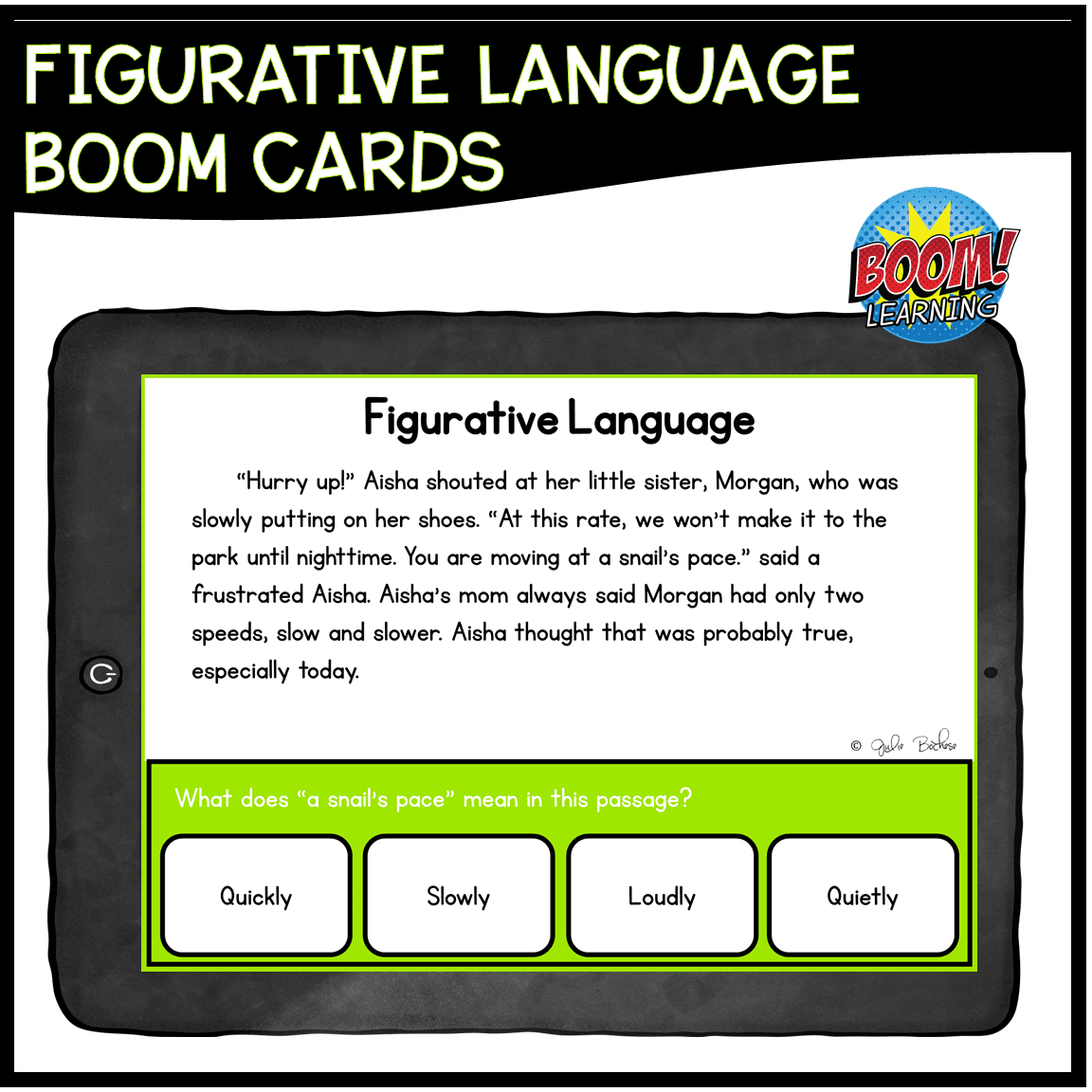 Figurative Language Reading Comprehension Skill Pack Bundle 3rd Grade RL.3.4 ELA - Image 17