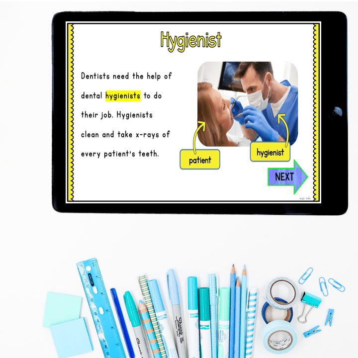 Virtual Field Trip Dentist 1st Grade Google Slides Seesaw Dental Health Activity - Image 3