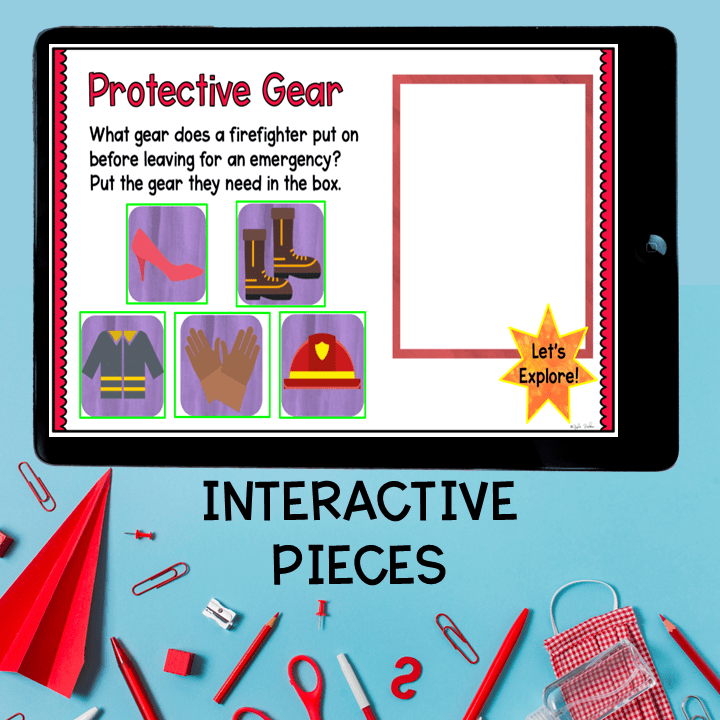 Virtual Field Trip Fire Station Safety Week 1st Grade Google Slides Community - Image 3