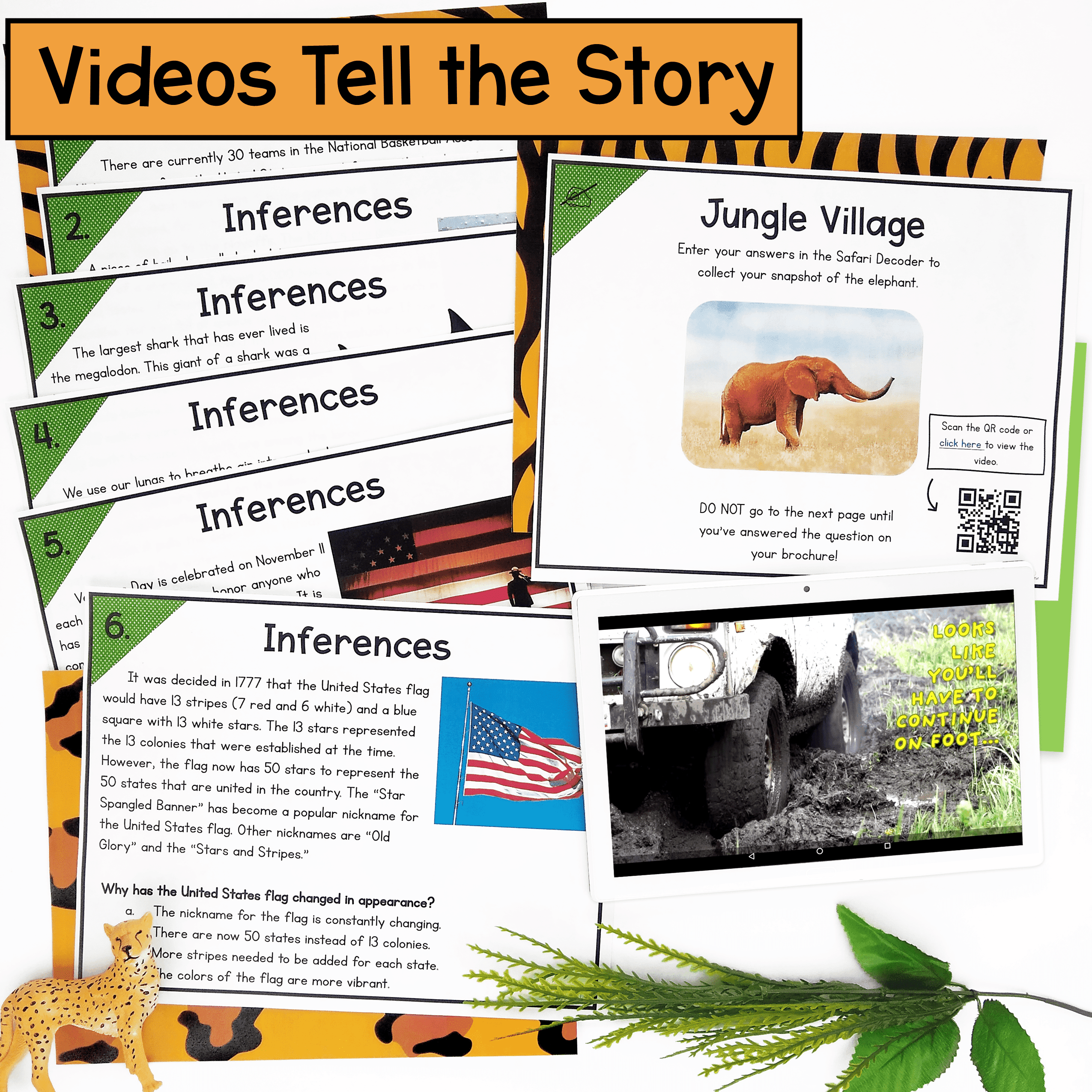 Making Inferences Reading Comprehension Escape Room & Webscape™- 4th & 5th Grade - Image 3
