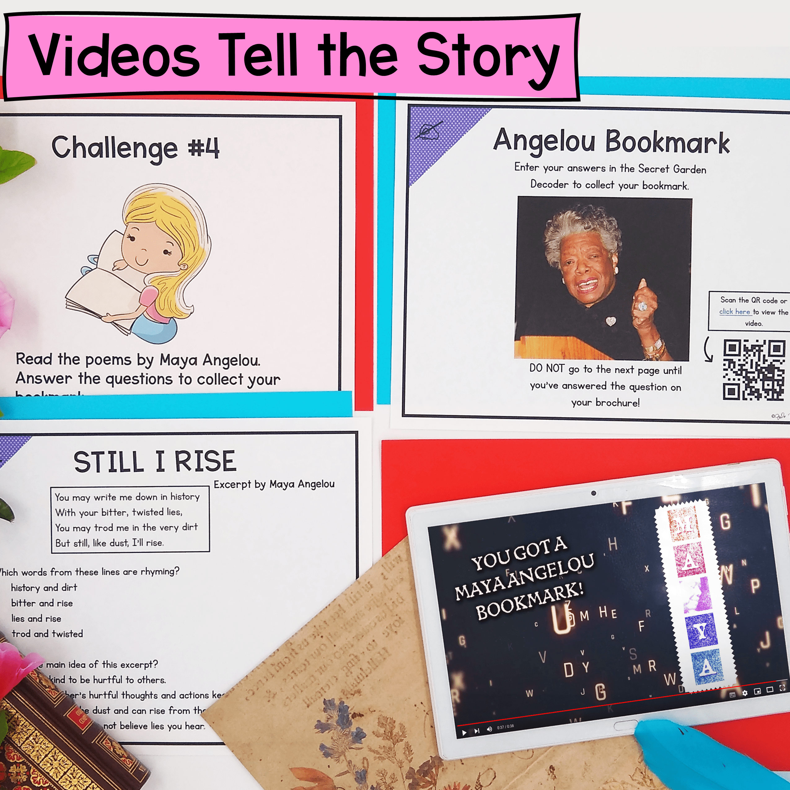 Poetry Comprehension Reading Poems Escape Room & Webscape™ - 2nd & 3rd Grade - Image 3