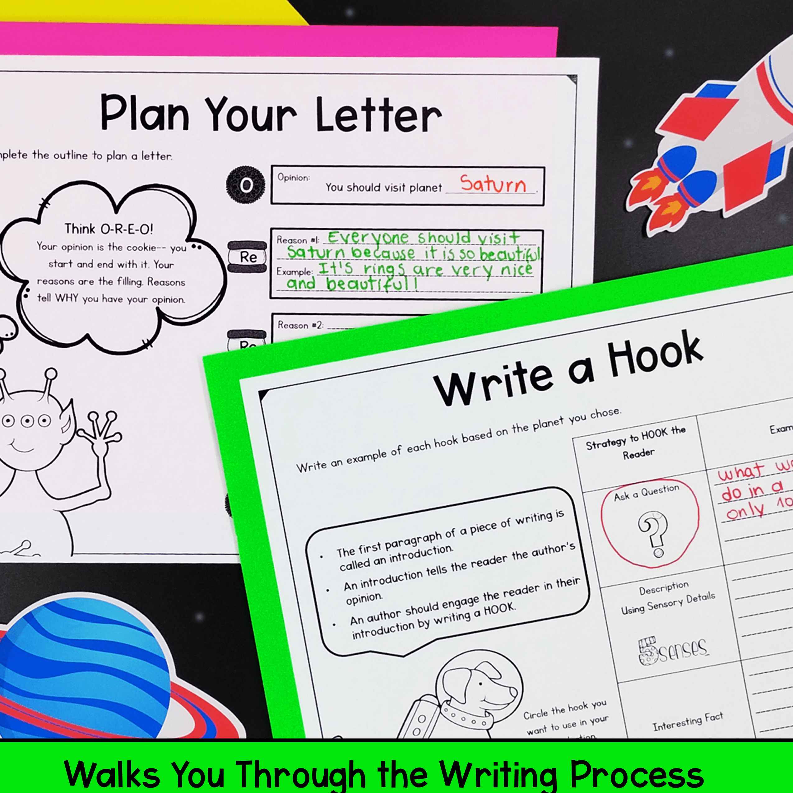 Plan a Trip to Space Writing Project Based Learning PBL - 2nd-5th Grade - Image 2