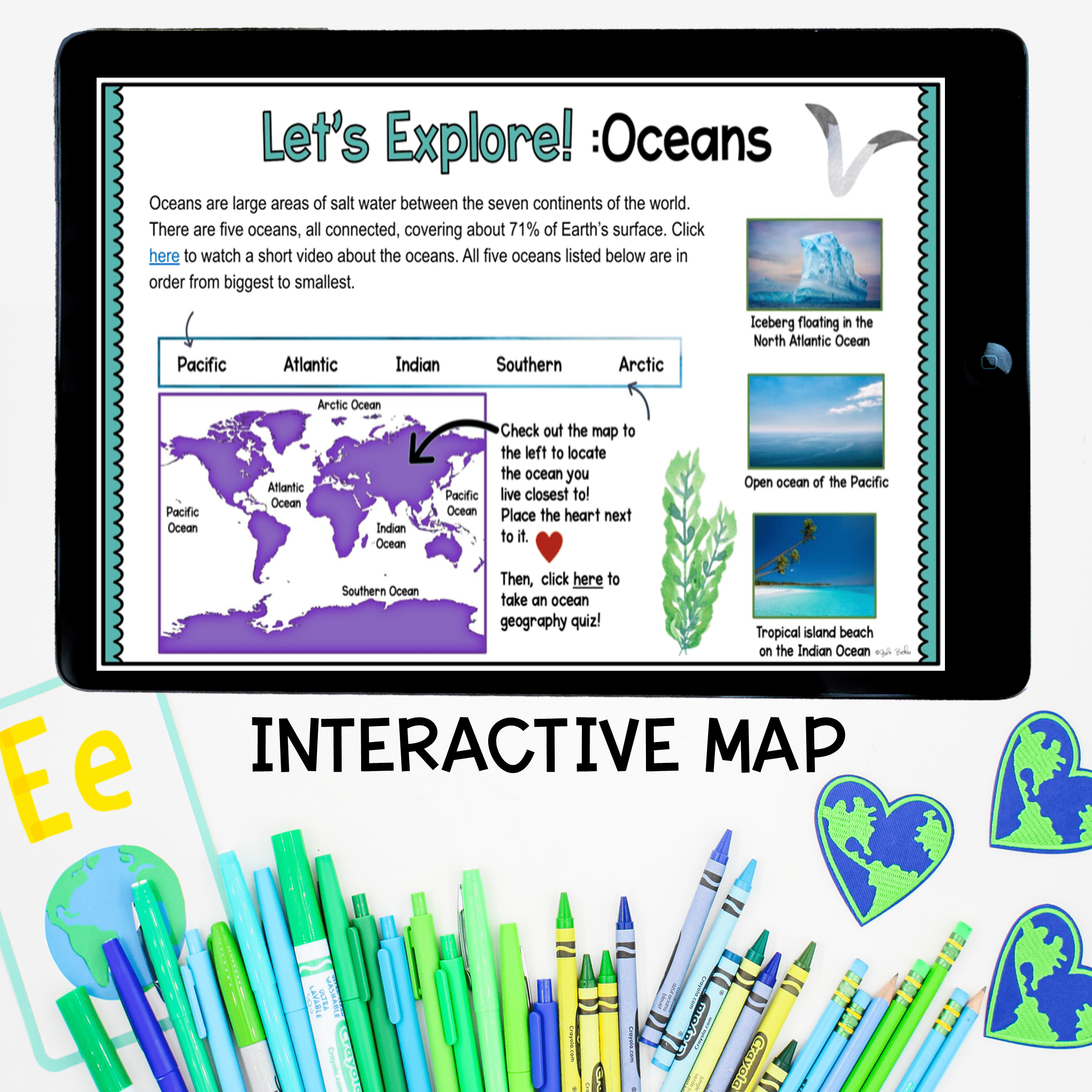 Virtual Field Trip Bodies of Water on Earth Google Digital Resource Activities - Image 4