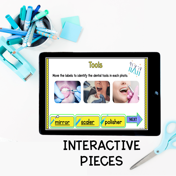Virtual Field Trip Dentist 1st Grade Google Slides Seesaw Dental Health Activity - Image 4