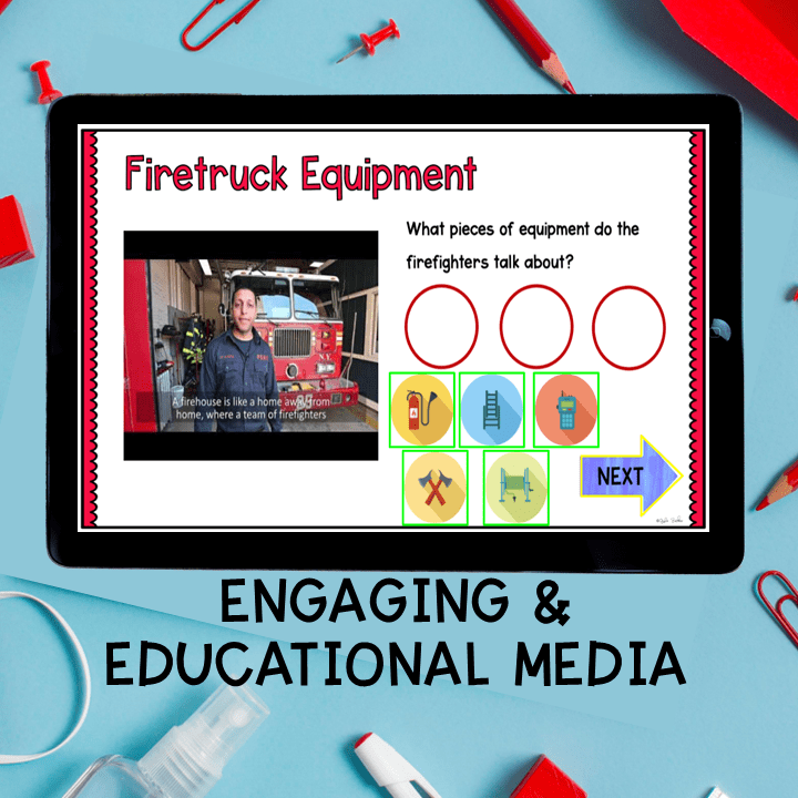 Virtual Field Trip Fire Station Safety Week 1st Grade Google Slides Community - Image 5