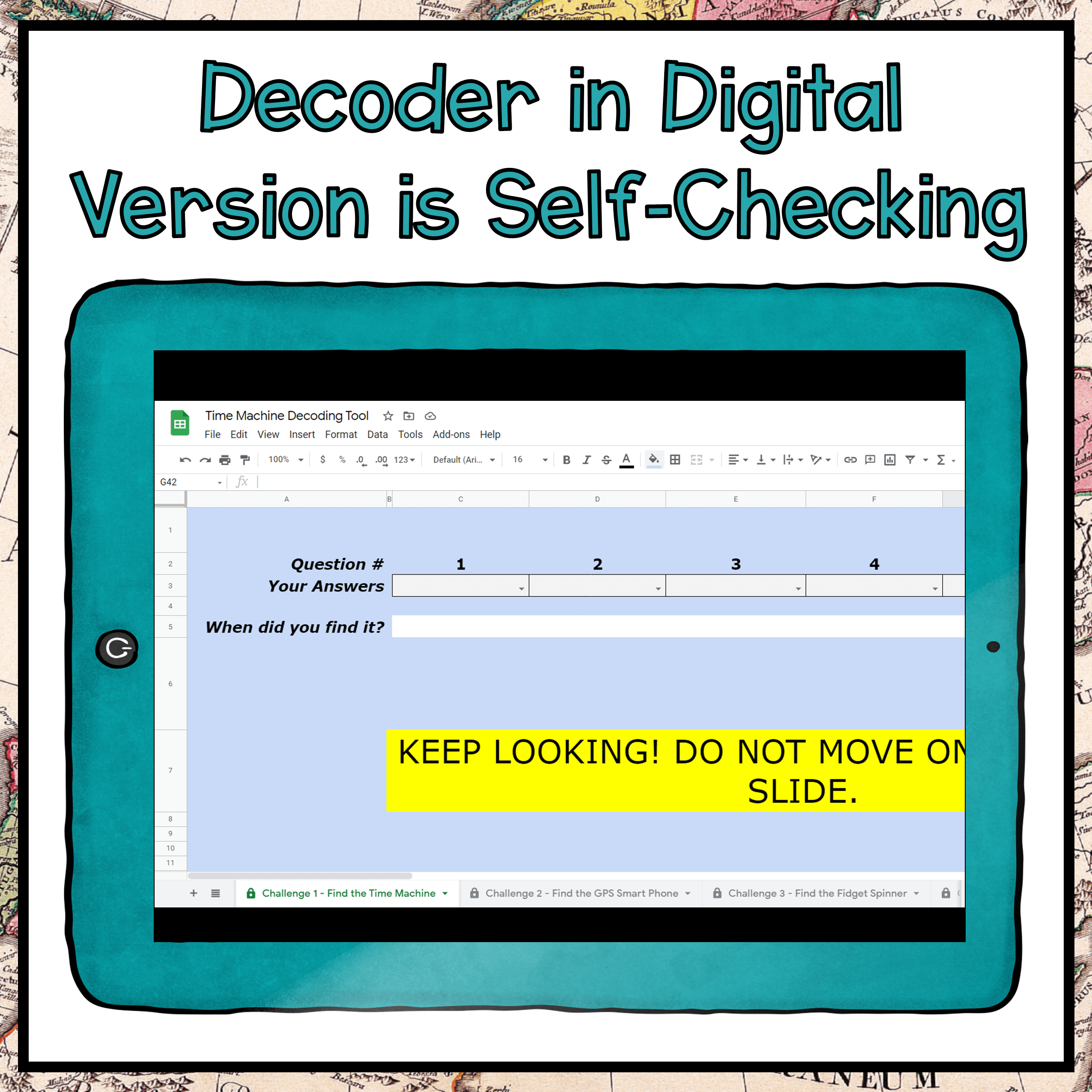Telling Time to the Nearest 5 Minutes - 2nd Grade Math Escape Room & Webscape™ - Image 14