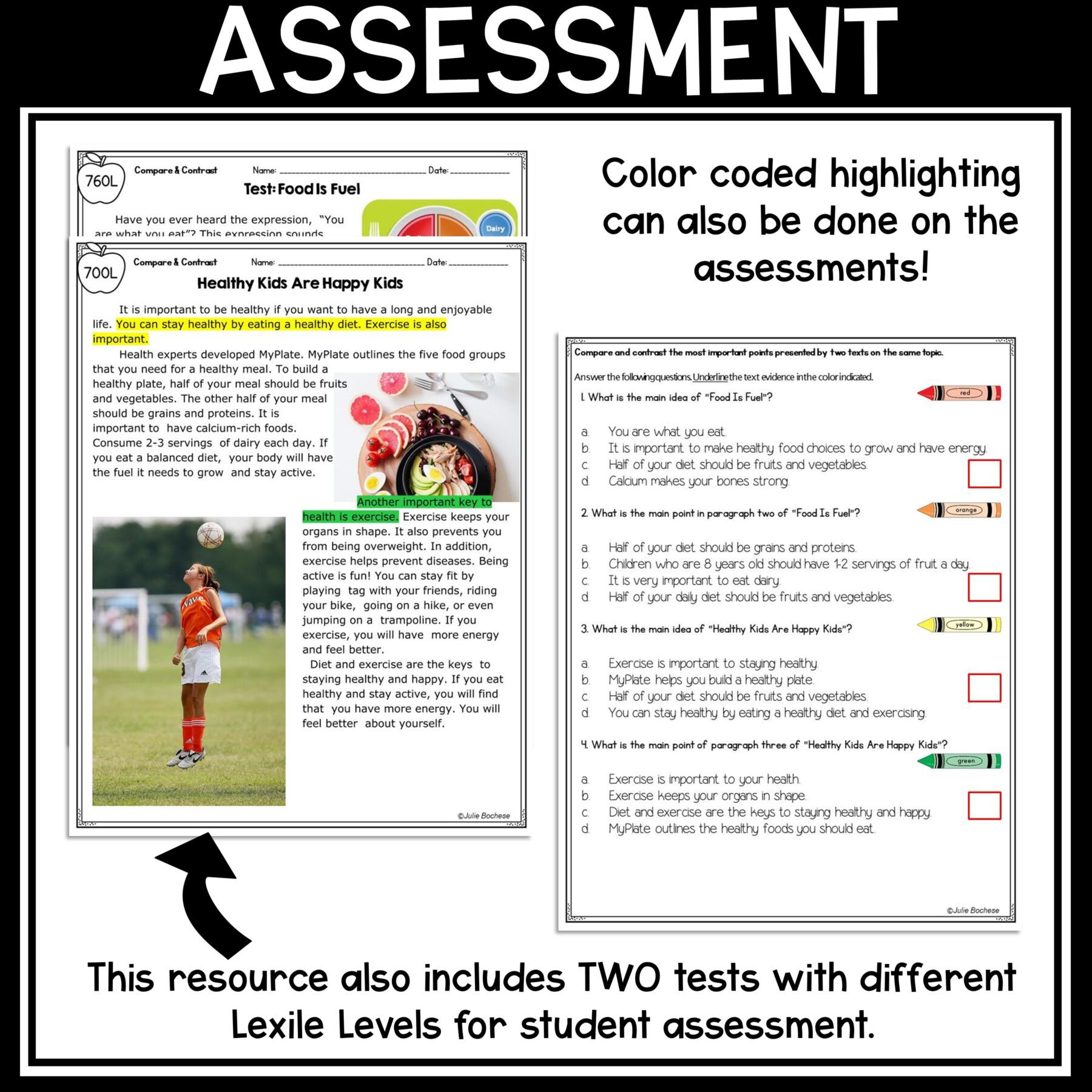 Compare & Contrast Nonfiction Reading Comprehension RI.2.9 RI.3.9 - Image 12