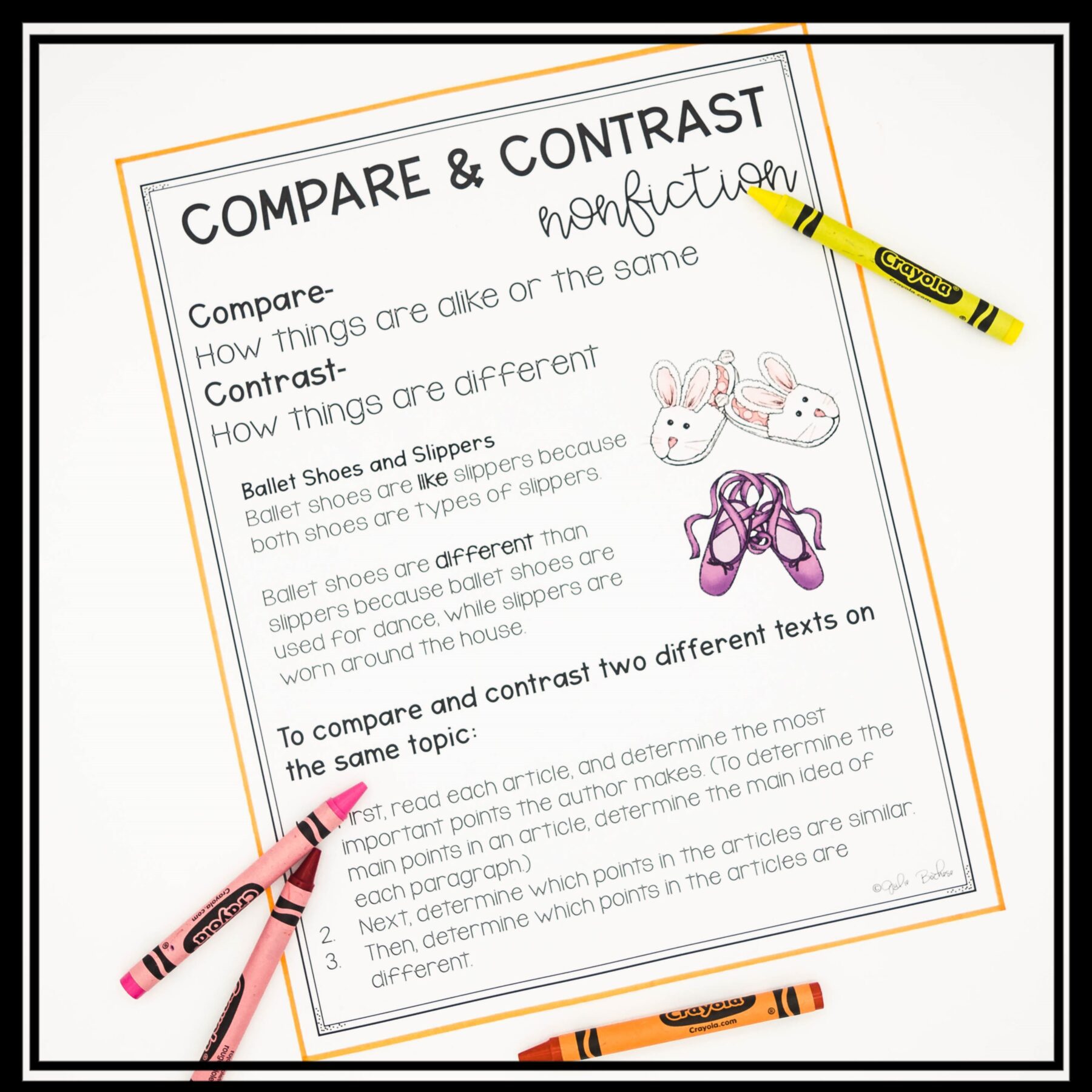 Compare & Contrast Nonfiction Reading Comprehension RI.2.9 RI.3.9 - Image 13