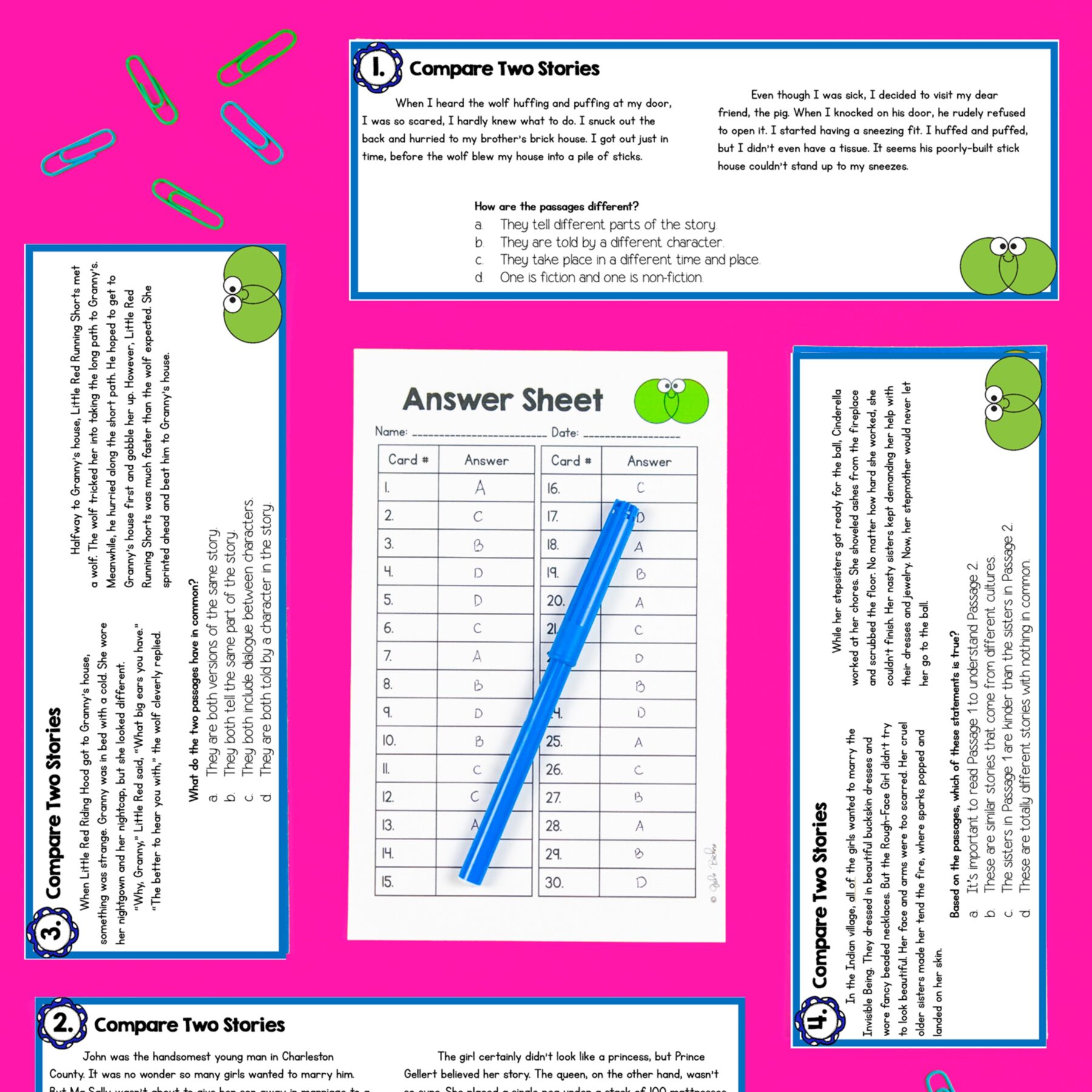 Compare & Contrast Nonfiction Reading Comprehension RI.2.9 RI.3.9 - Image 16