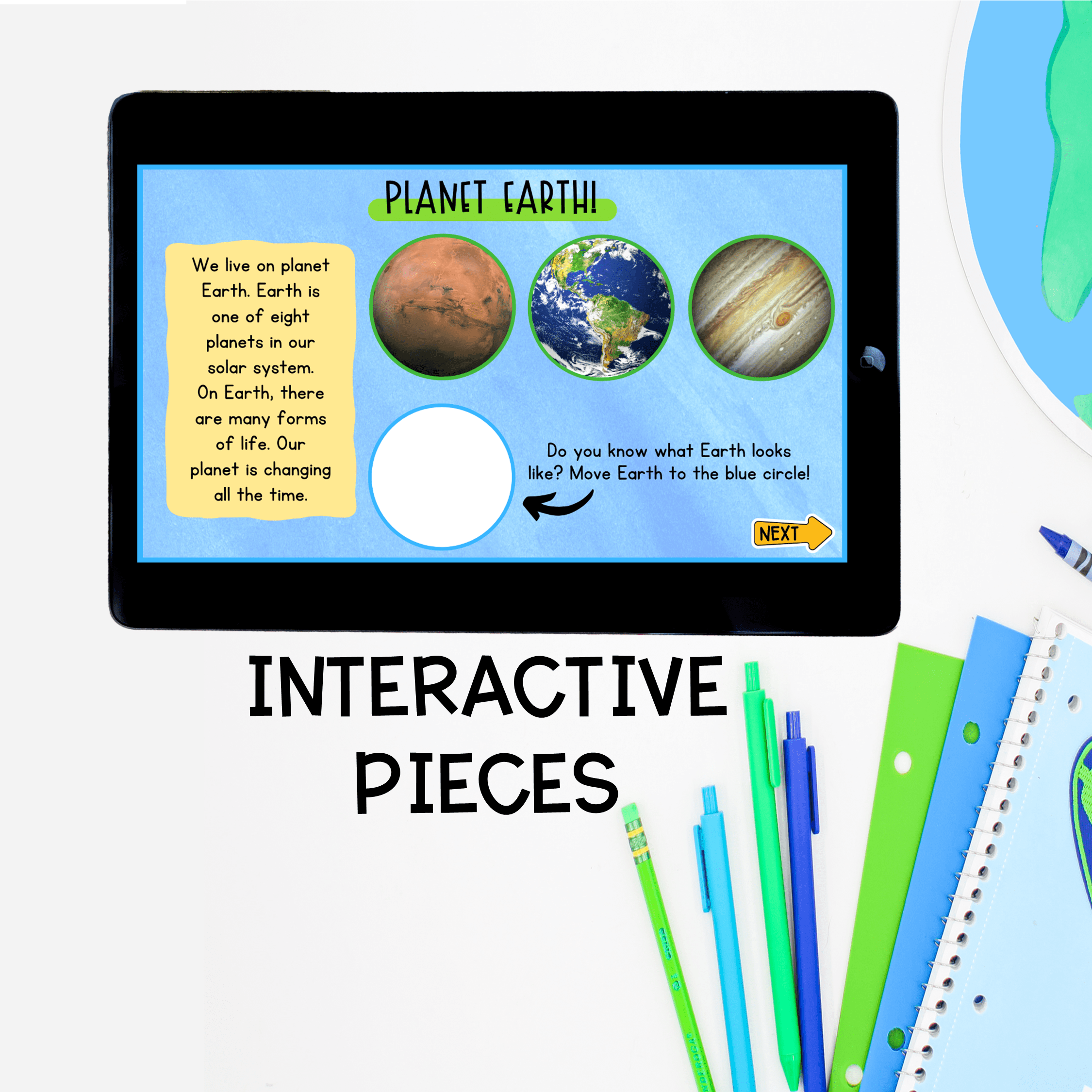 Earth Day Activity Virtual Field Trip Kinder 1st Grade Reduce Reuse Recycle ELA - Image 4