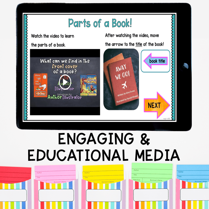 Virtual Field Trip Library 1st Grade Google Slides & Seesaw Community Activity - Image 4