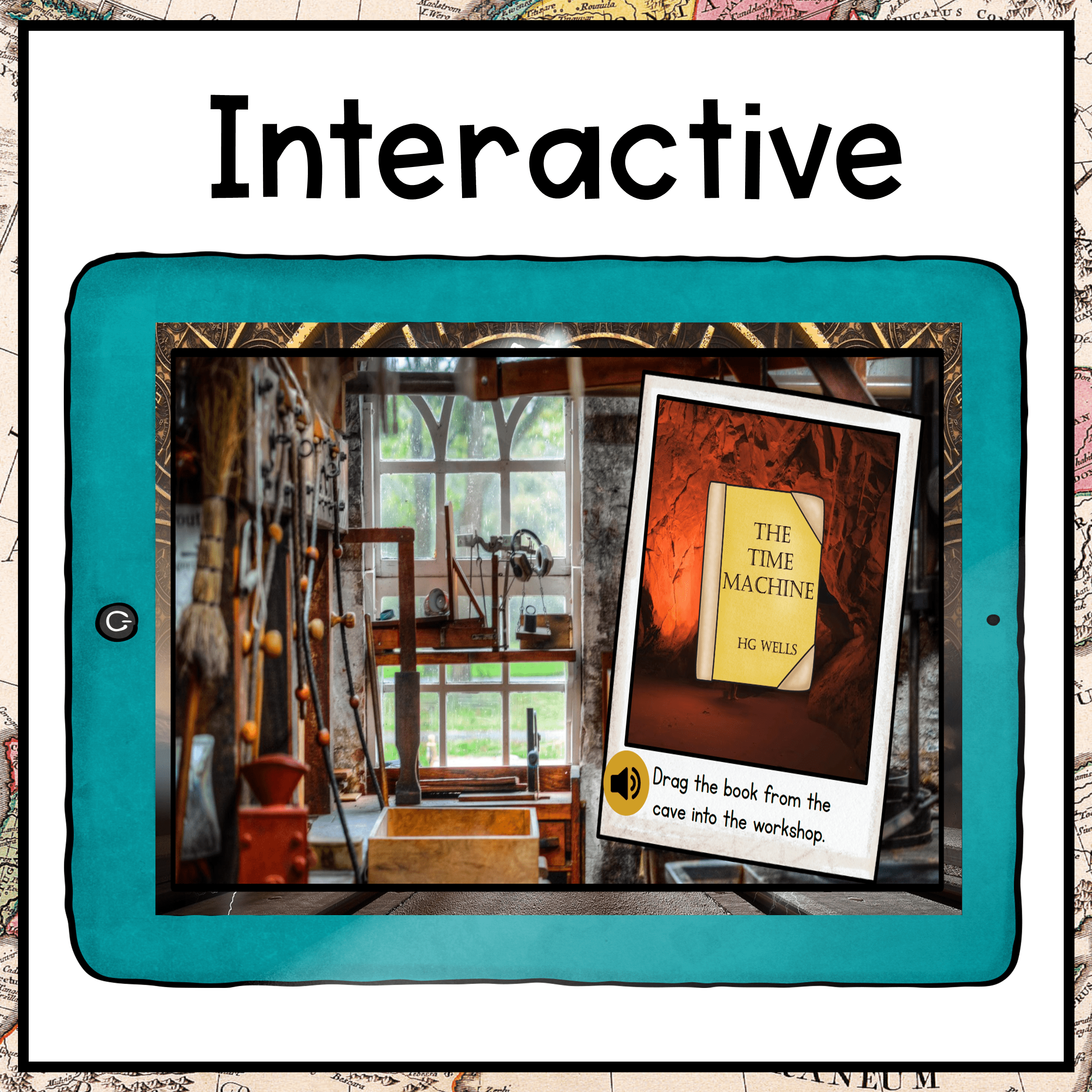 Measurement Conversions Time Machine Math Escape Room & Webscape™ - 4th Grade - Image 6