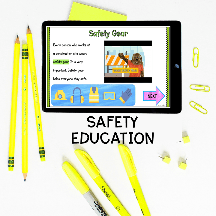 Virtual Field Trip to Construction Site 1st Grade Google Slides Seesaw Activity - Image 6