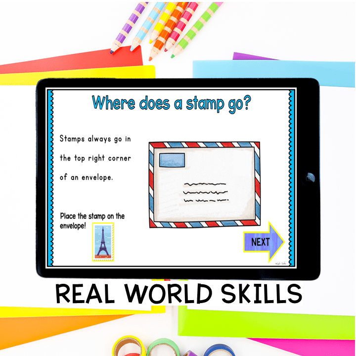 Virtual Field Trip Post Office 1st Grade Google Slides Seesaw Community Activity - Image 7