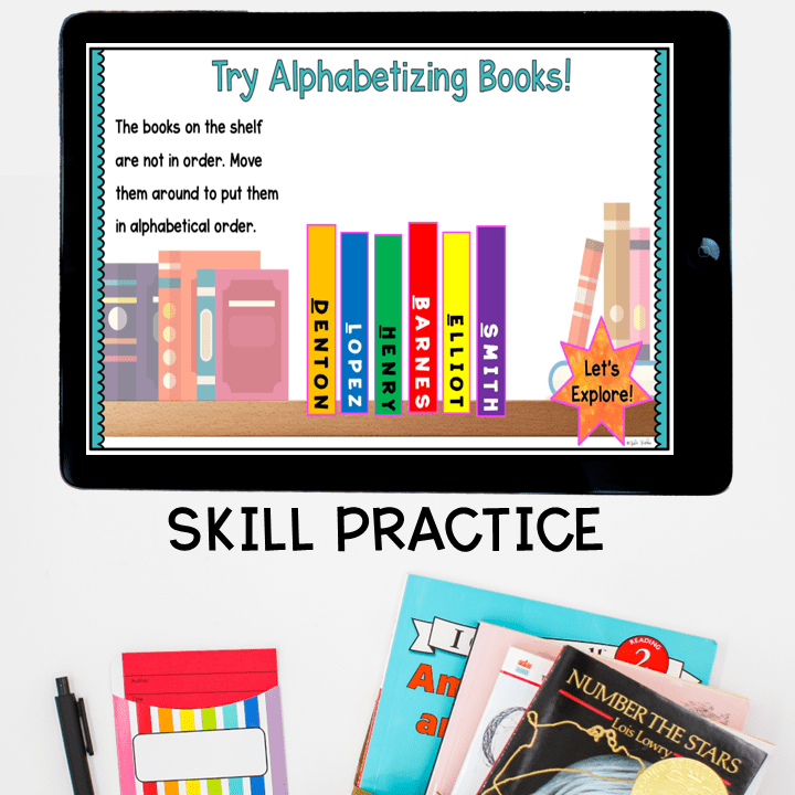 Virtual Field Trip Library 1st Grade Google Slides & Seesaw Community Activity - Image 6