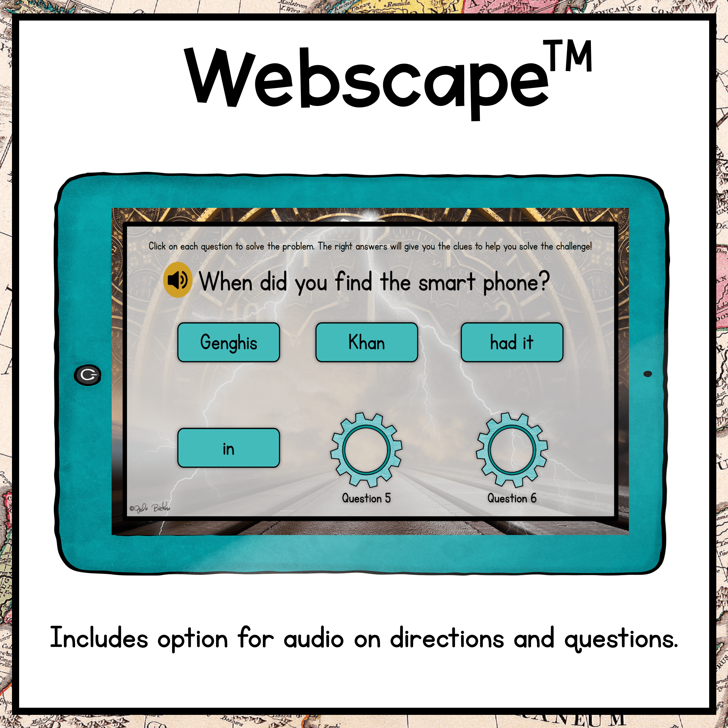Measurement Conversion Time Machine Math Escape Room 5th Grade 5.MD.A.1 5.MD.C.3 - Image 9