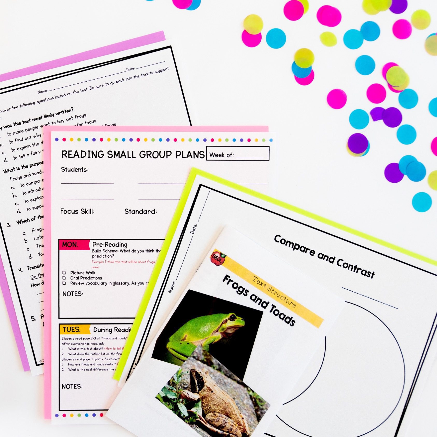 Text Structure in Nonfiction Skill Pack Bundle – RI.3.8 – Print & Digital - Image 8