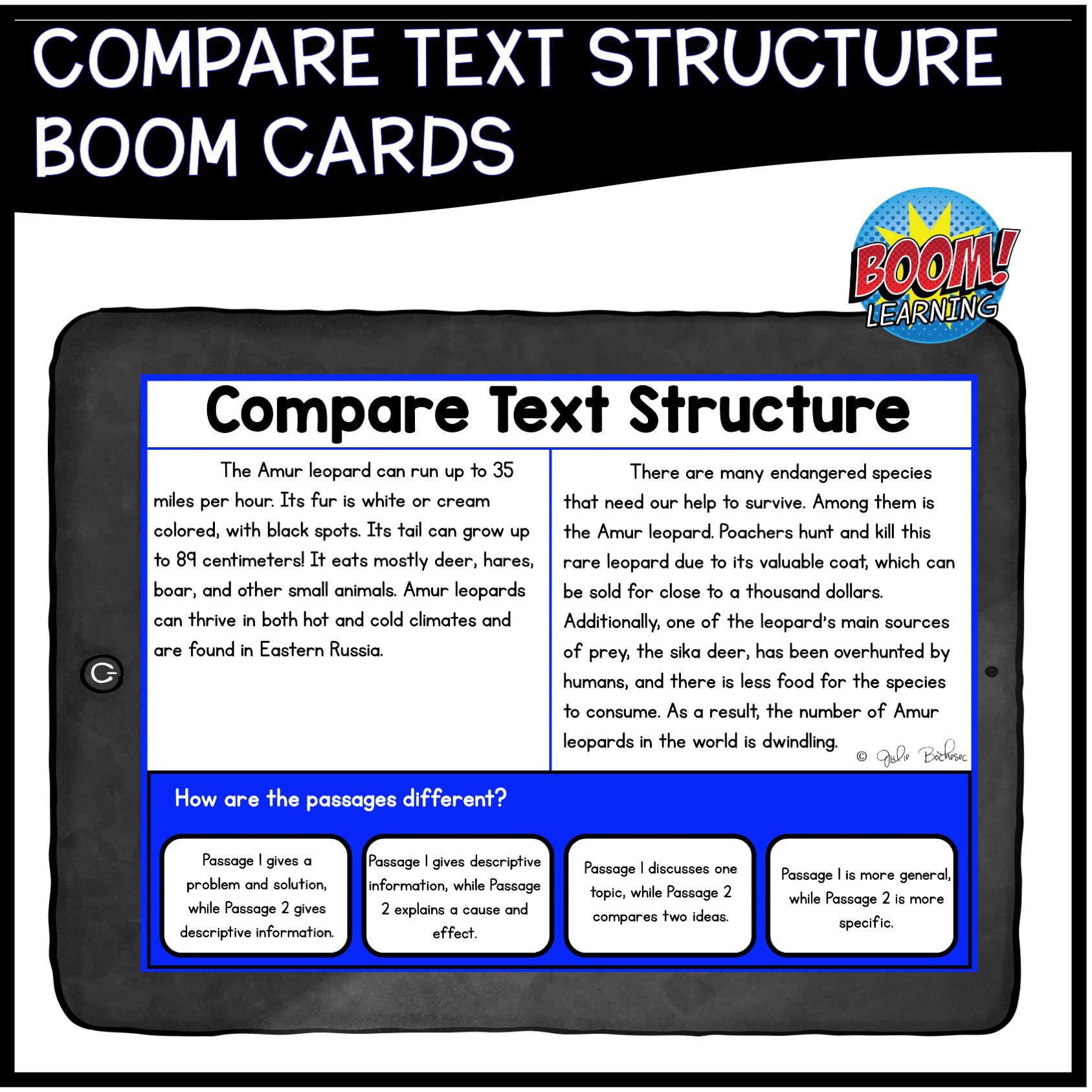Compare Text Structure in Nonfiction Skill Pack – RI.5.5 – Print & Digital - Image 20