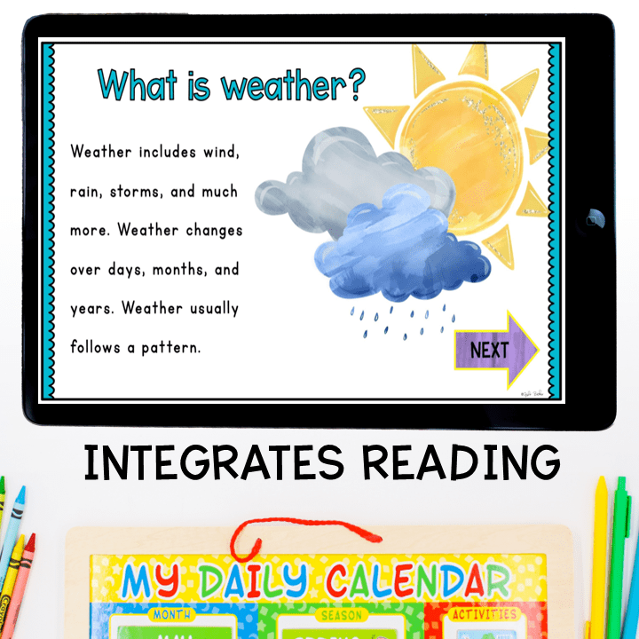 Virtual Field Trip Weather Seasons 1st Grade Google Slides & Seesaw Activity - Image 3