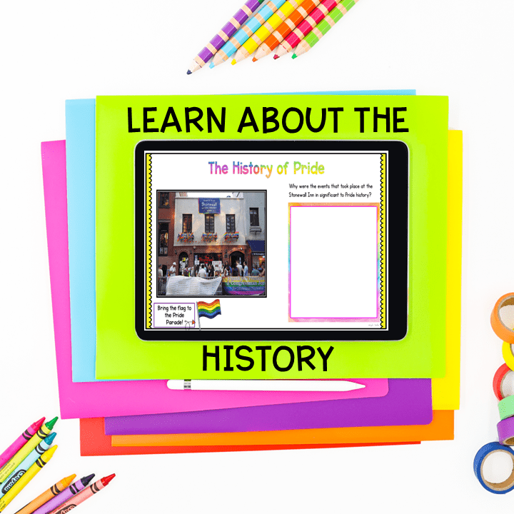 Gay Pride Month Virtual Field Trip to LGBTQ History - Google Slides & Seesaw - Image 3