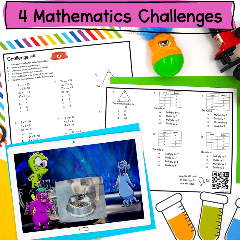 Multiplication & Division Fact Fluency Escape Room Digital 3rd Grade 3.OA.C.7 - Image 3