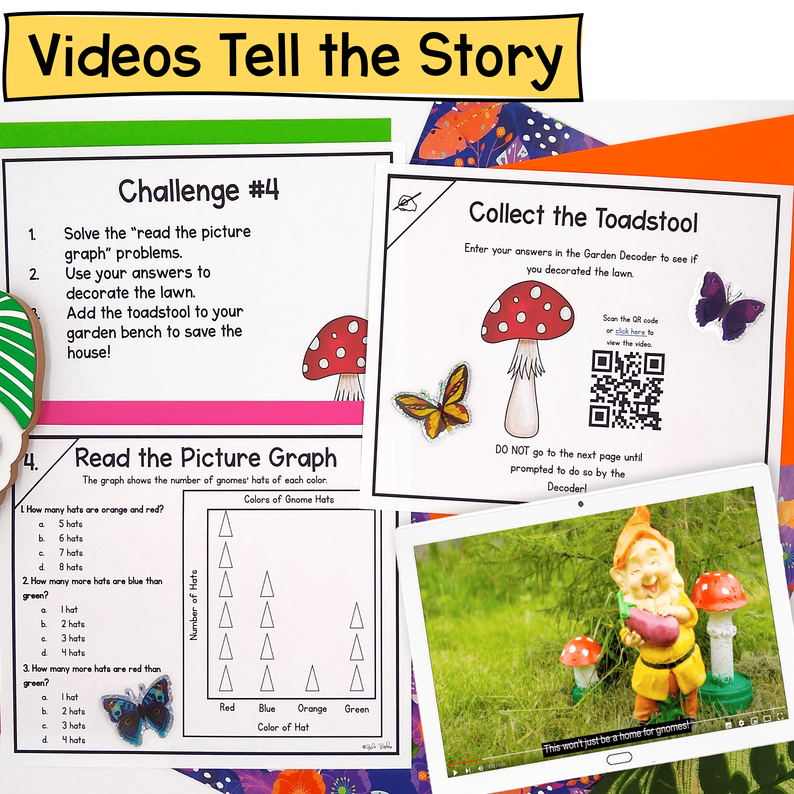 Bar & Picture Graph Practice - 2nd Grade Math Escape Room Digital Activity - Image 3