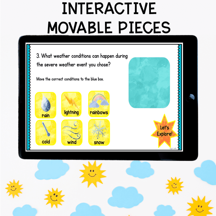 Virtual Field Trip Weather Seasons 1st Grade Google Slides & Seesaw Activity - Image 4