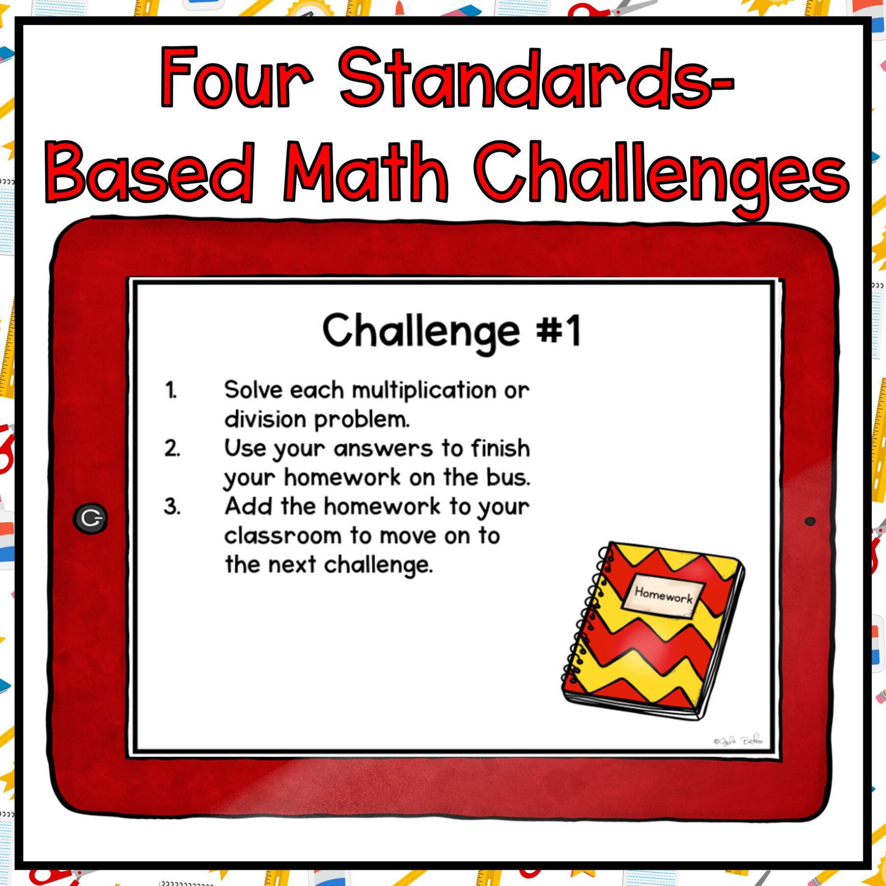 End of the School Year Math Escape Room 3rd Grade Digital Resource Activity - Image 4