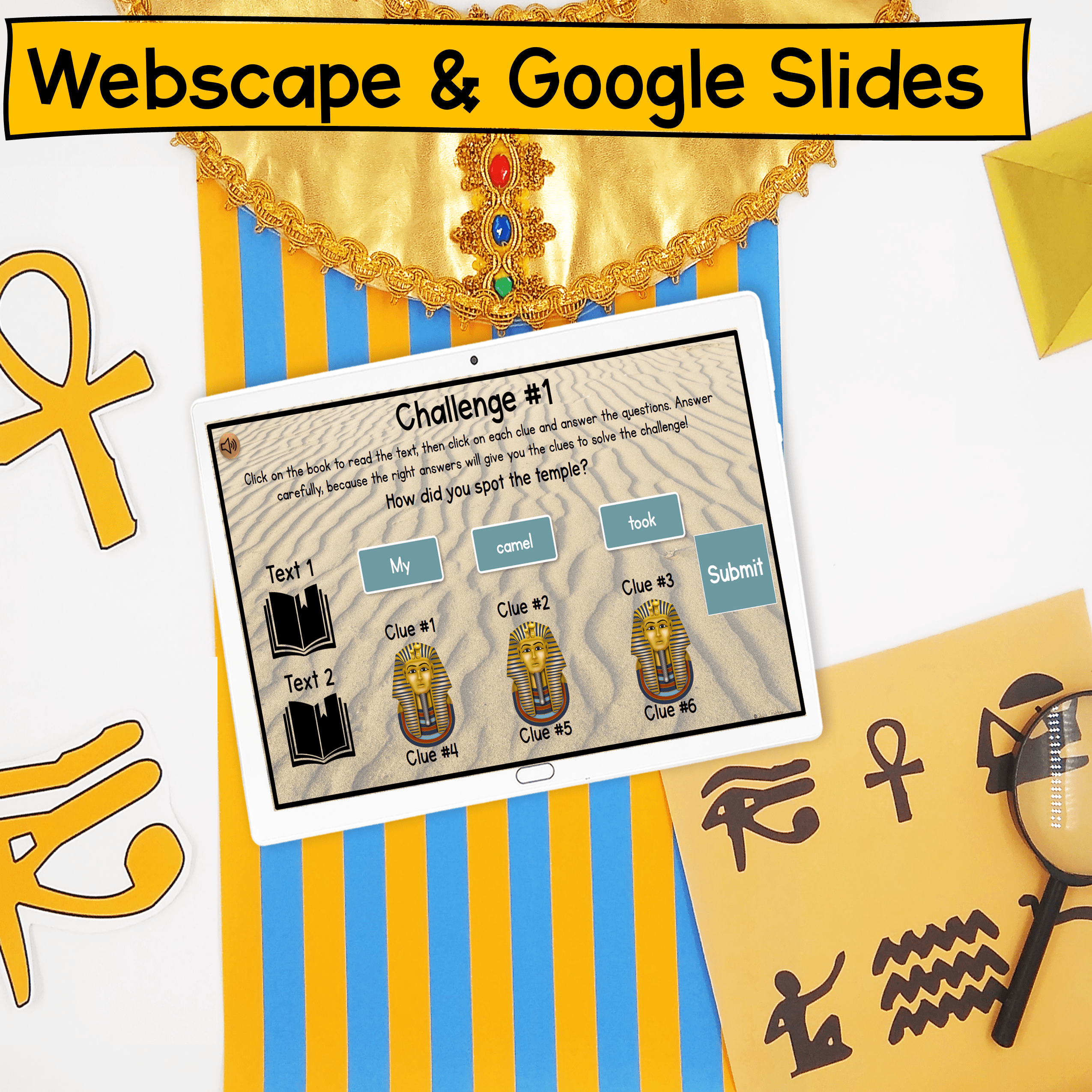 Compare & Contrast Nonfiction Texts Escape Room & Webscape™ - 2nd & 3rd Grade - Image 4