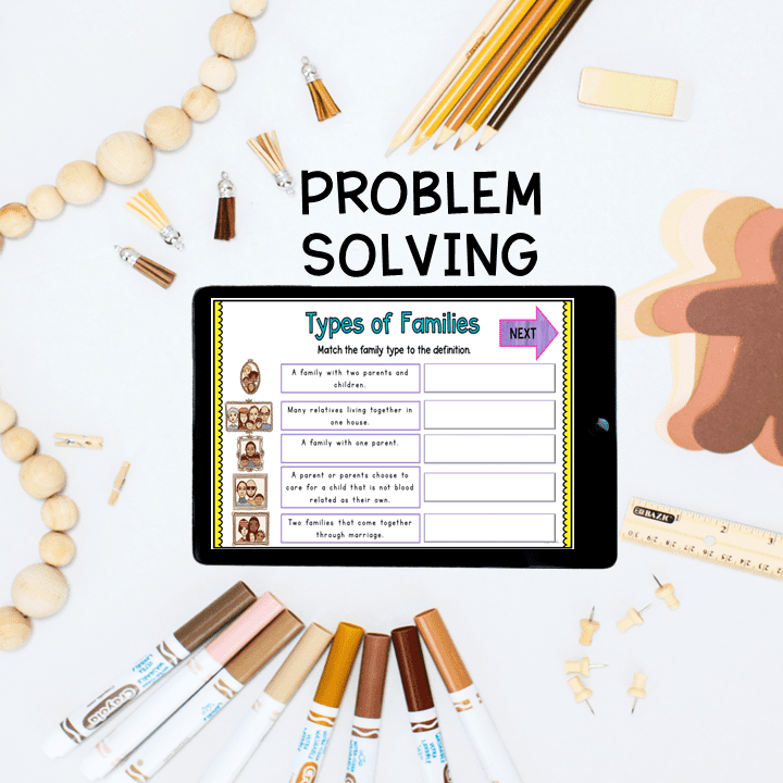 Virtual Field Trip Family Structures Types 1st Grade Google Slides & Seesaw - Image 5
