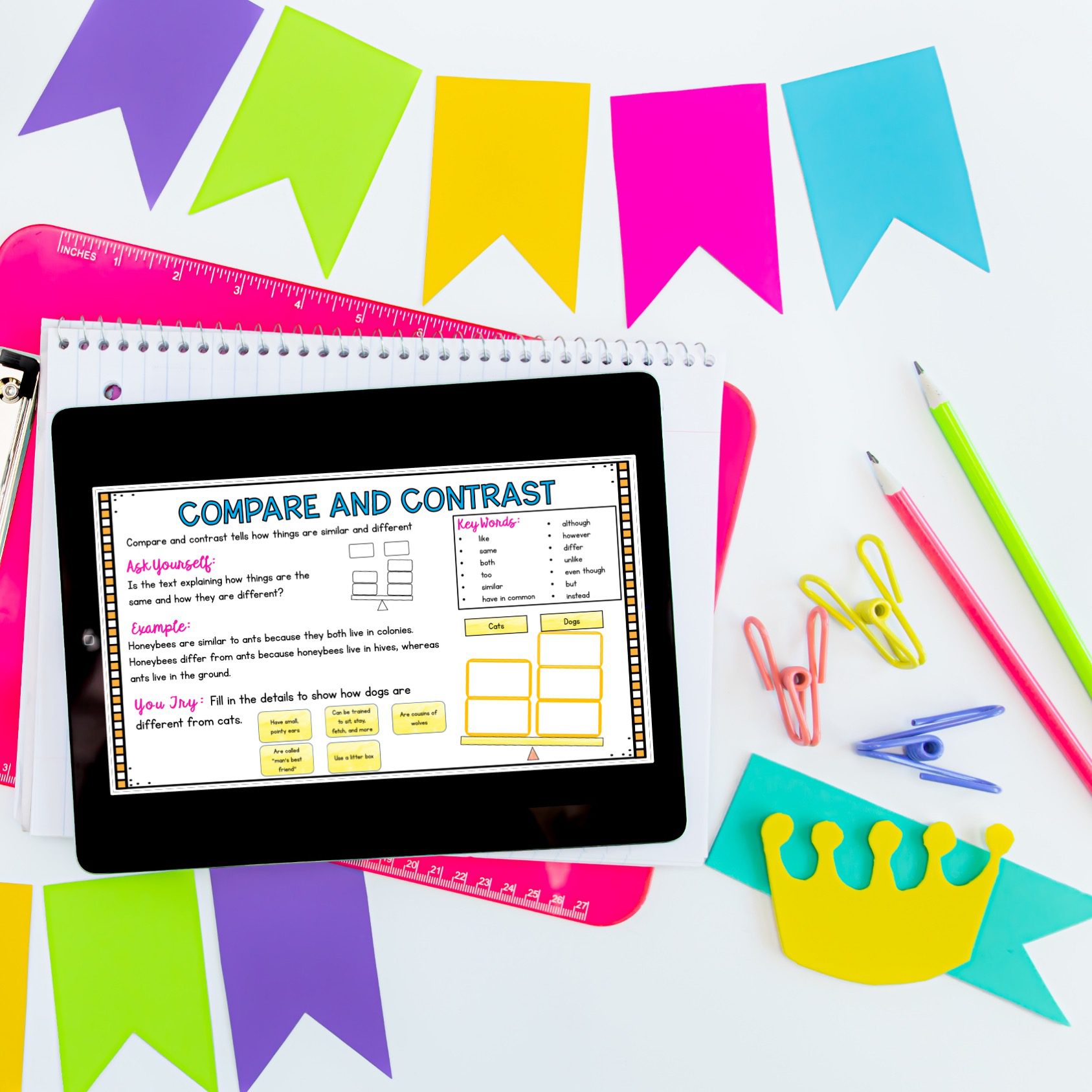 Text Structure in Nonfiction Skill Pack Bundle – RI.3.8 – Print & Digital - Image 4