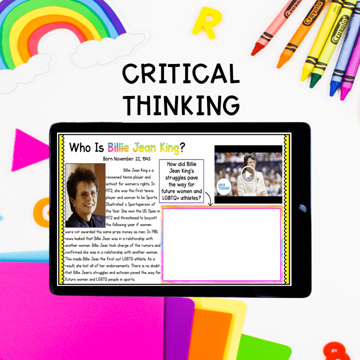 Gay Pride Month Virtual Field Trip to LGBTQ History - Google Slides & Seesaw - Image 6