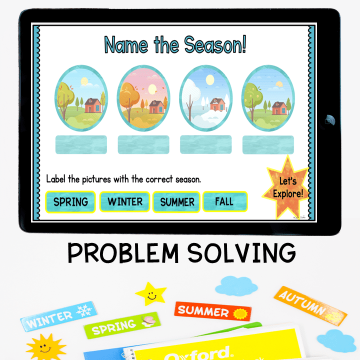 Virtual Field Trip Weather Seasons 1st Grade Google Slides & Seesaw Activity - Image 7