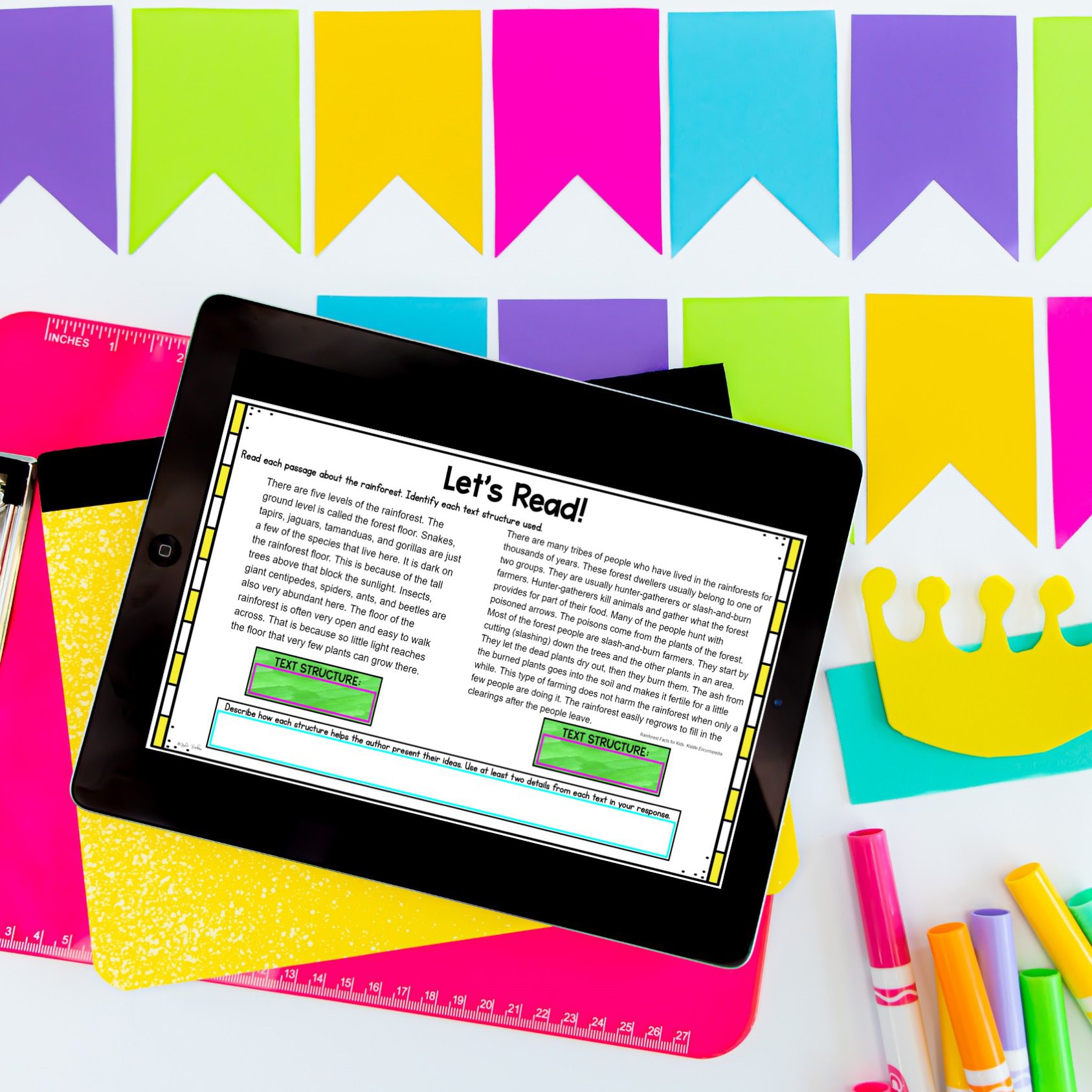 Compare Text Structure in Nonfiction Skill Pack – RI.5.5 – Print & Digital - Image 6