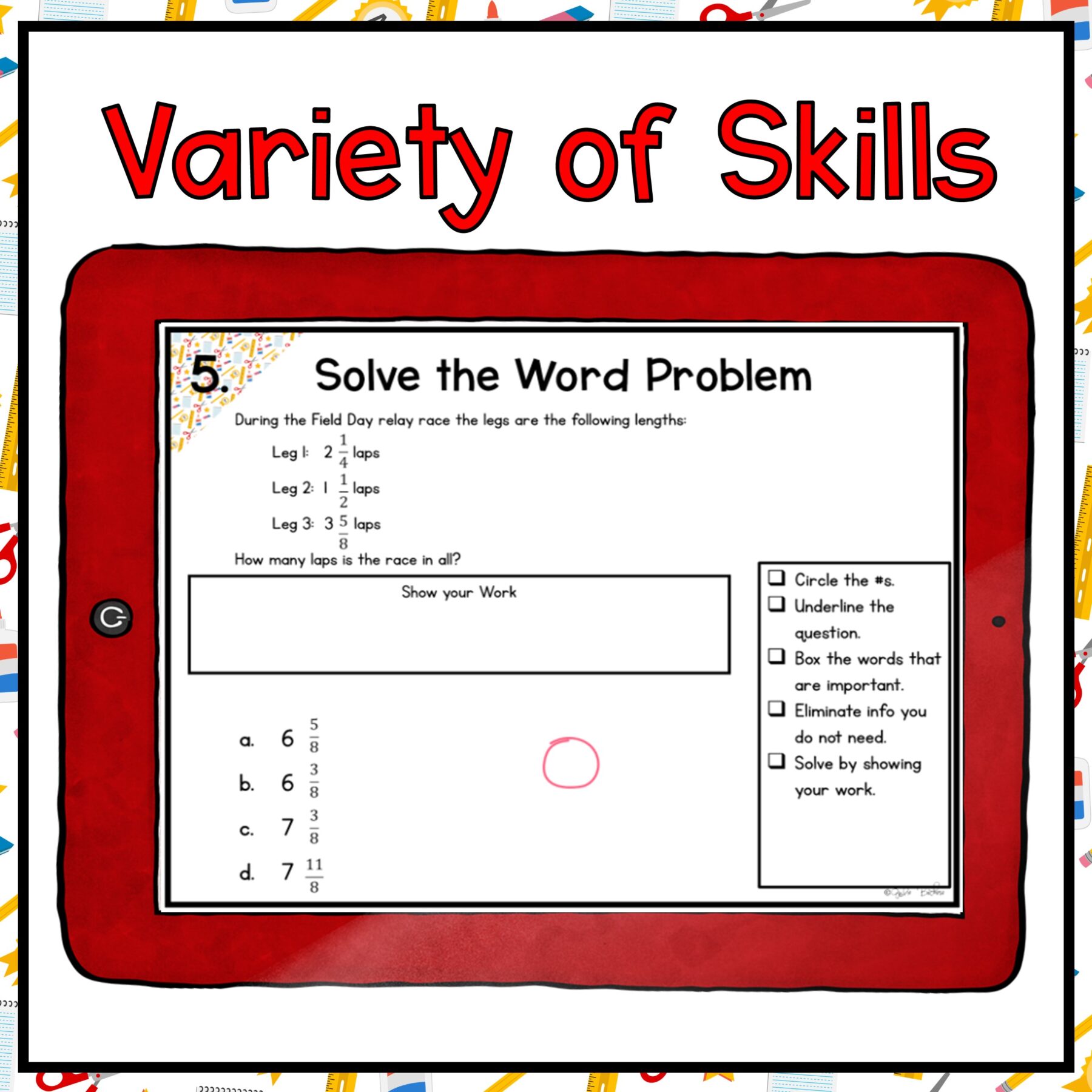 End of the School Year Escape the School 5th Grade Math Escape Room Activity - Image 7
