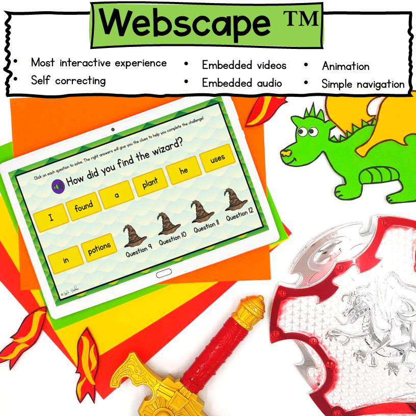 5th Grade Math Escape Room & Webscape Bundle - Printable & Digital Activities - Image 9