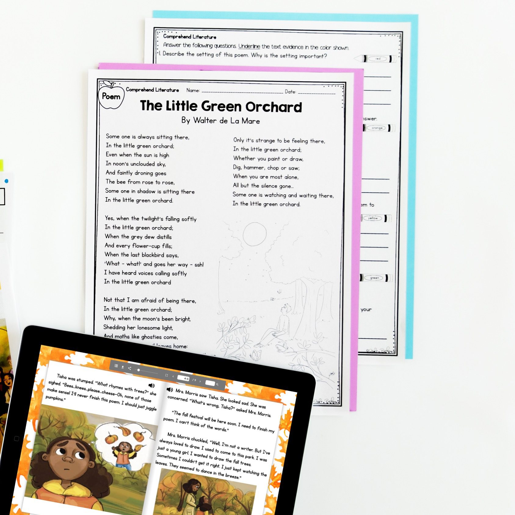 Comprehend Literature Skill Pack Bundle – RL.2.10 & 3.10 – Print & Digital - Image 8
